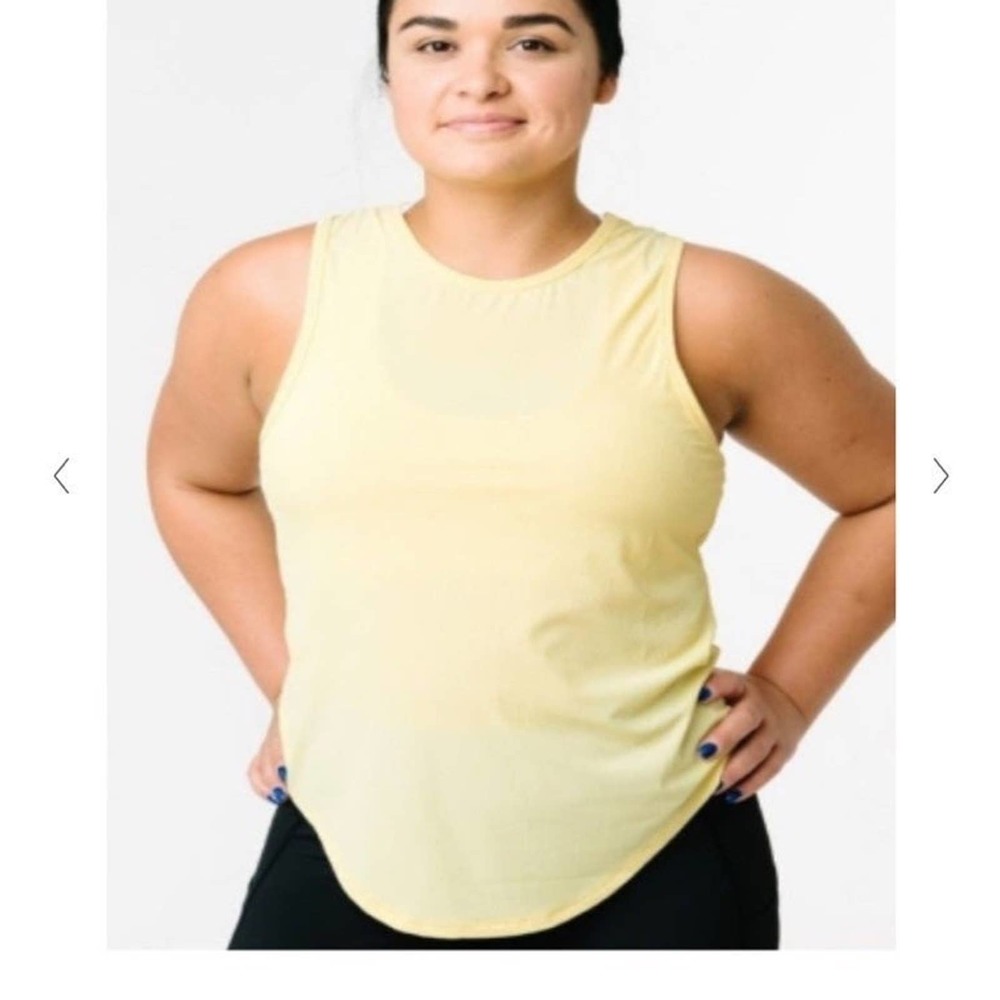 Zyia Sunlight Premium Ribbed Tank Top